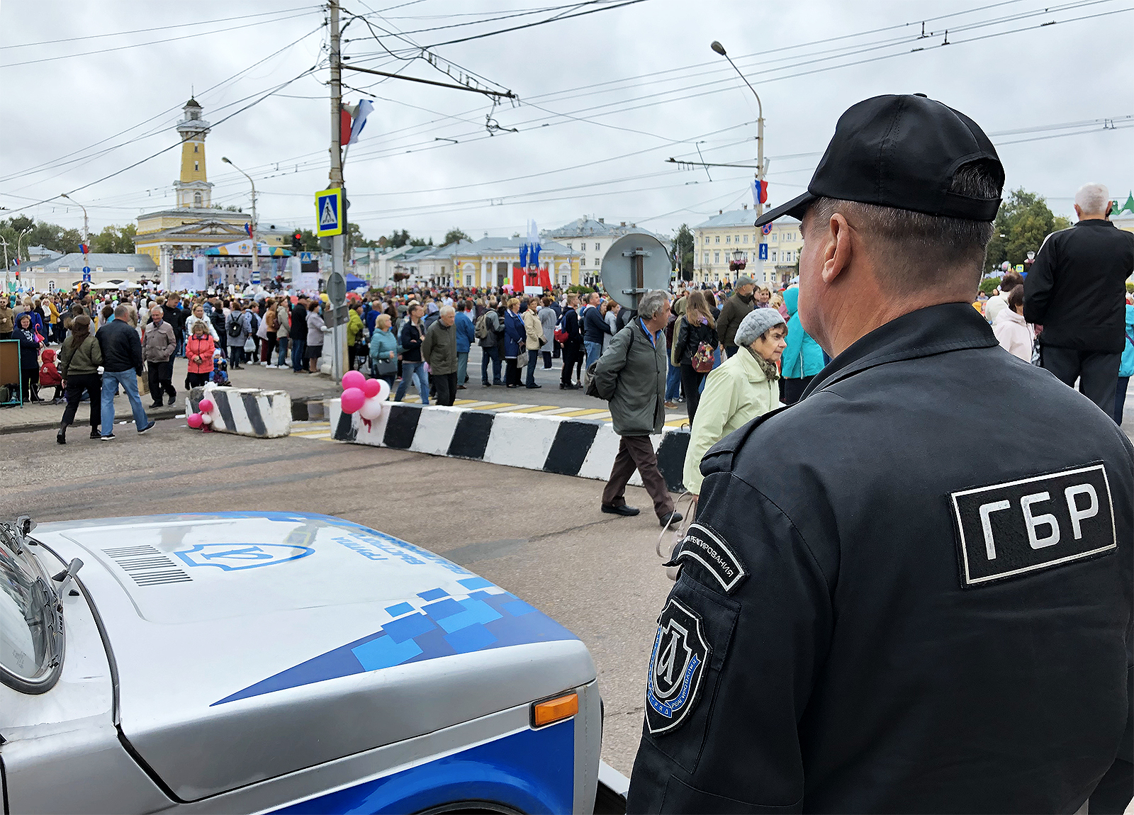 Патруль безопасности группа быстрого реагирования День города Кострома 10 08 2019
